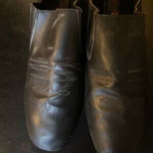 Men's Cowboy Ballroom Dance Shorty Boots